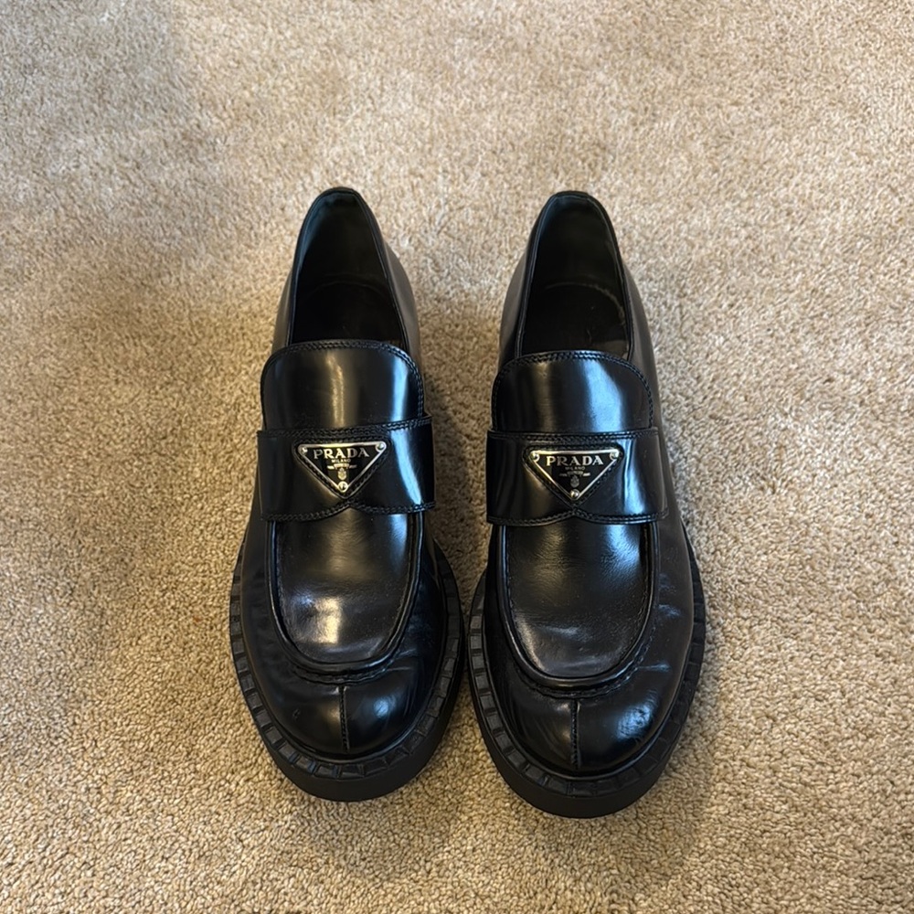 Prada Women’s Black Loafers